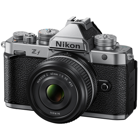 デジタルカメラ Nikon Zf + NIKKOR Z 40mm f/2 SE Nikon Z f Mirrorless Camera Silver with NIKKOR Z 40mm f/2 SE Lens 2014