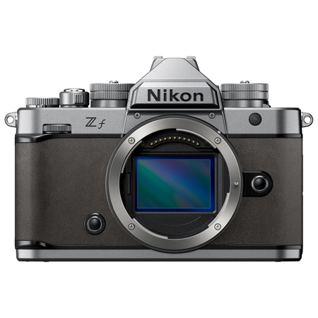 Nikon Z f Mirrorless Camera, Silver/Stone Gray