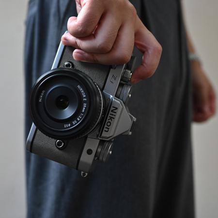 Nikon Z f Mirrorless Camera, Silver/Stone Gray 13619