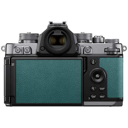 Nikon Z f Mirrorless Camera, Silver/Teal Blue 13616 - Adorama