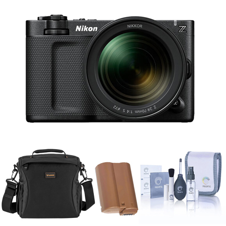 Nikon ZR 6K Cinema Camera with NIKKOR Z 35mm f/1.4 Lens, Bundle with Extra Battery, Shoulder Bag and Cleaning Kit