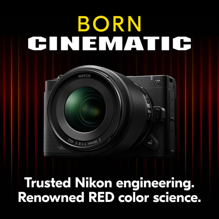 Nikon ZR 6K Cinema Camera with NIKKOR Z 50mm f/1.4 Lens 2041