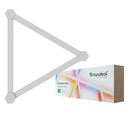 Nanoleaf Lines Expansion Pack with 3x Multicolor LED Lights