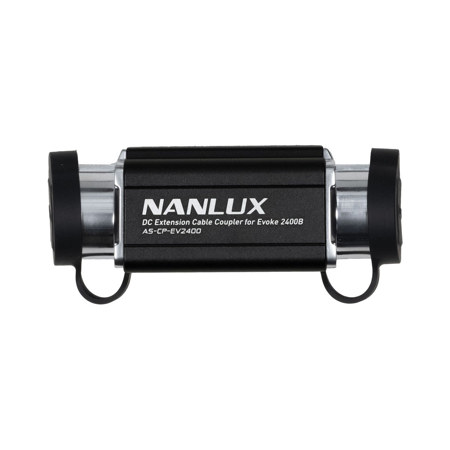 Nanlux DC Extension Cable Coupler for Evoke 2400B for joining 7.5 meter and 12m DC Cables