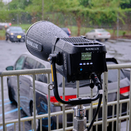 Nanlux Evoke 1200B 1200W Bi-Color LED Spot Light Kit with Fresnel