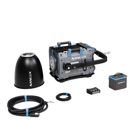 Nanlux Evoke 5000B 5000W Bi-Color LED Spotlight Kit, Bare Ends