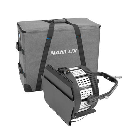 Nanlux Fresnel Lens with Offset Yoke and Trolly Case