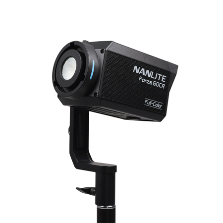 NanLite Forza 60CR 88W RGBLAC LED Spotlight with CRMX and Bowens-Mount Adapter