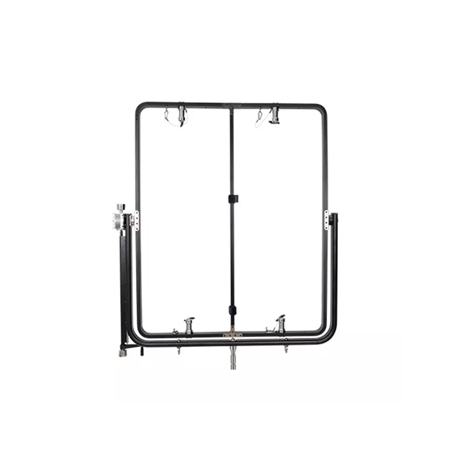 Nanlux Four-Light Frame with Junior Pin for Evoke 1200 and 1200B Spotlights