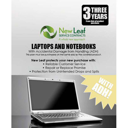 New Leaf 3 Year Drops & Spills Extra Protection, Notebooks under $5000