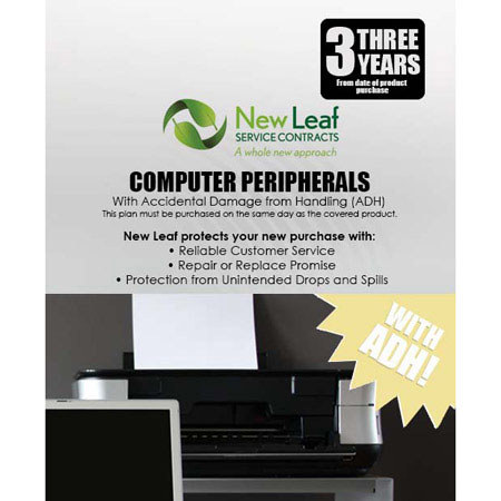 New Leaf 3 Year Drops & Spills Protection, Computer Peripherals under $1000
