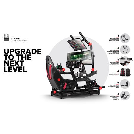 Next Level Racing GTElite Wheel Plate Edition Racing Simulator Cockpit