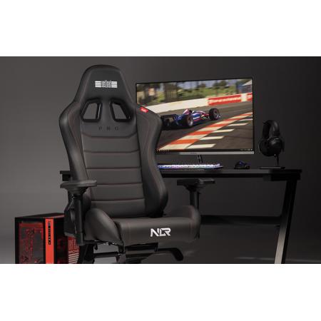 Next Level Racing Pro Leather Edition Gaming Chair, Black