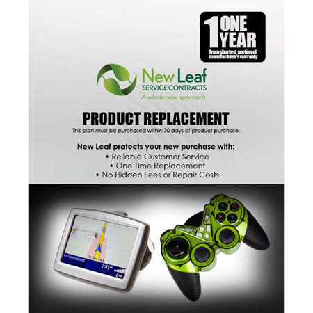 New Leaf 1 Year Replacement Plan, Products under $400