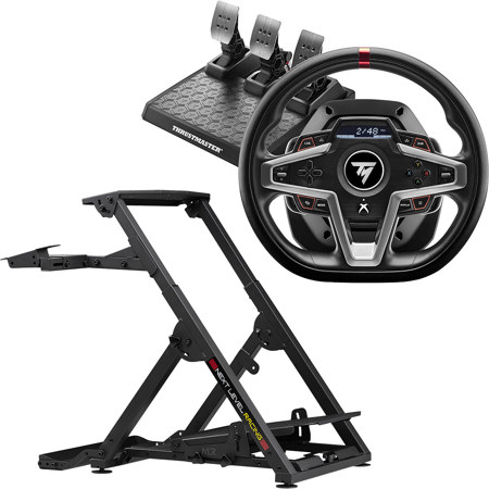 Next Level Racing Wheel Stand 2.0, Bundle with T248 Racing Wheel and T3PM Pedals