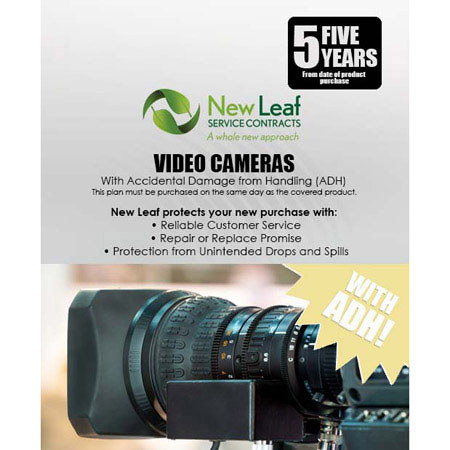 New Leaf 5 Year Drops & Spills Extra Protection, Video Cameras under $20000