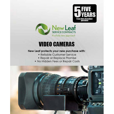 New Leaf 5 Year Extended Warranty, Video Cameras under $5000