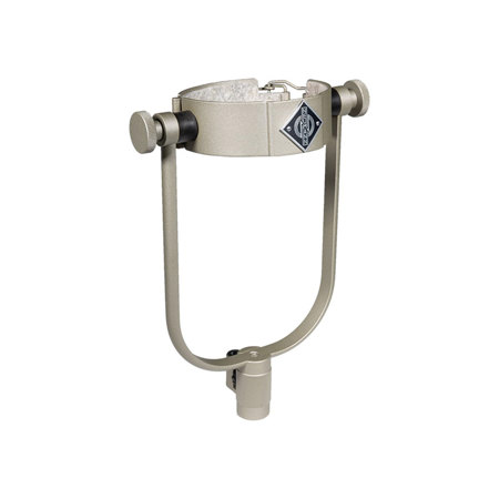 Neumann MZ 49 A Elastic Suspension Shock Mount for M 49 V Microphone, Nickel