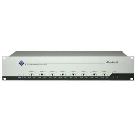 Neumann DMI-8 RAV 8-Channel Digital Microphone Interface with Integrated Ravenna Module, Silver