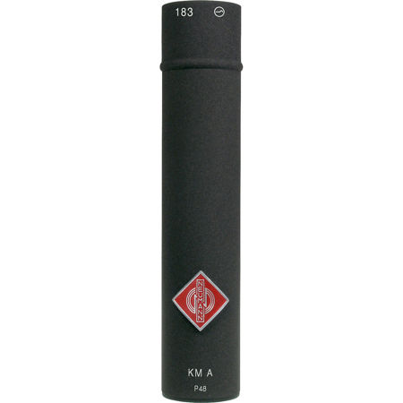 Neumann KM 183 A NX Omni Analog Mic, KK 183 Capsule, Mount, Windscreen, Black