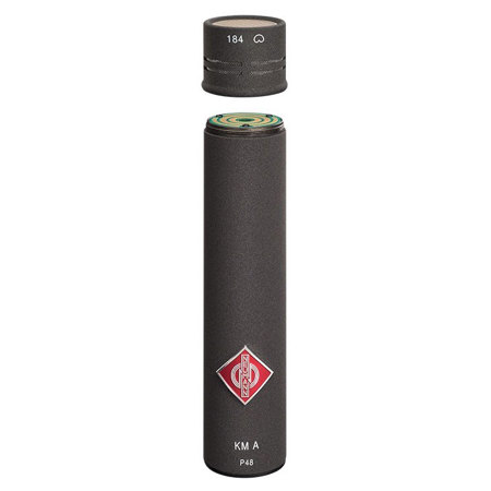 Neumann KM 184 A nx Small Diaphragm Condenser Cardiod Microphone, Nextel Black