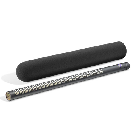 Neumann KMR82i 15.55" High Directional Long Shotgun Condenser Microphone, Black