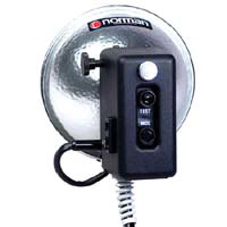 Norman LH2KR-M-type 2 DC Operated Flash Lamphead, with Built-in PocketWizard Radio Transceiver.