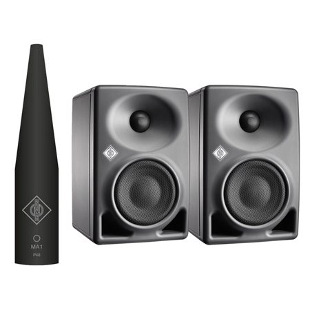 Neumann Monitor Alignment Kit 2 w/2x KH 80 DSP A G Monitor, MA 1 Mic & Software