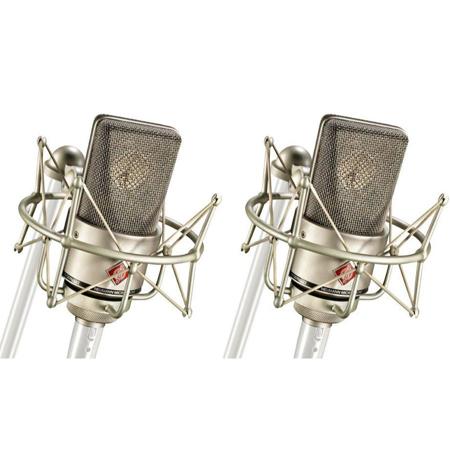 Neumann 2x TLM 103 Stereo Mic, EA 1 Shock Mount and Aluminum Case, Nickel
