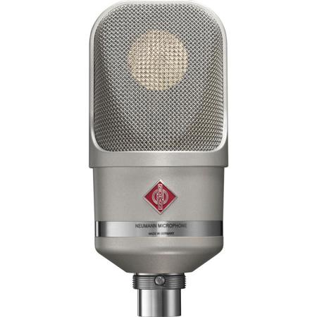 Neumann TLM 107 Large Diaphragm Condenser Microphone, Omnidirectional/Wide Angle Cardioid/Cardioid/Hypercardioid/Figure-8 Directional Pattern, Nickel