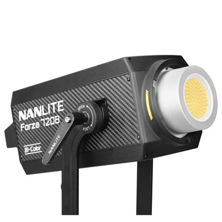 NanLite Forza 720B 800W 2700-6500K Bi-Color LED Monolight with Rolling Case