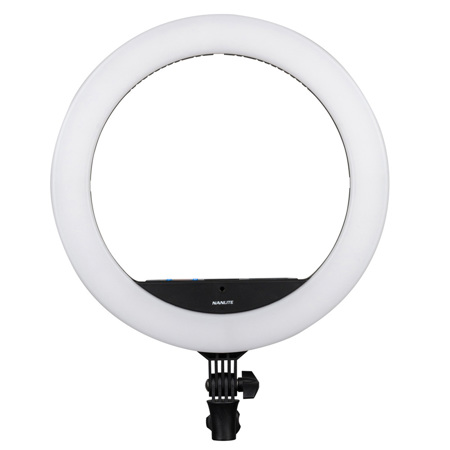 Nanlite Halo 16C Bi-Color & Tunable RGBWW 16" Ring Light, USB Power Passthrough