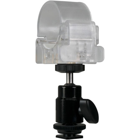 NanLite Pavotube Transparent Polycarbonate Clip with Mini Ball Head