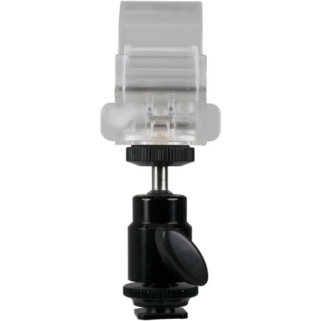 NanLite Pavotube Transparent Polycarbonate Clip with Mini Ball Head