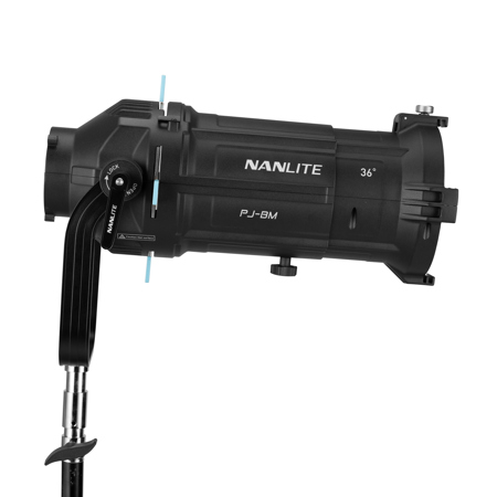 Nanlite PJ-BM Projection Attachment with 36 Degree Lens for Bowens Mount