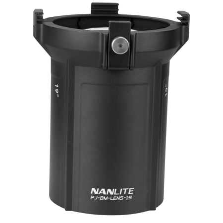 NanLite 19 Degree Interchangeable Lens for PJ-BM Projection Attachment
