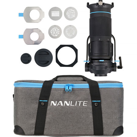 Nanlite FM Mount Projection Attachment with 18-36 Degree Zoom Lens