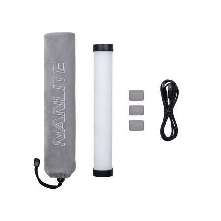 Nanlite PavoTube II 6XR 10" 6W RGBWW LED Tube Light with Built-In CRMX
