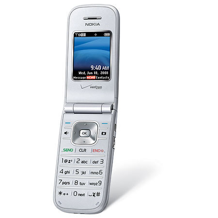 Nokia 2605 Mirage Cellular Phone with VGA Camera and Bluetooth for Verizon Wireless, CDMA Technology
