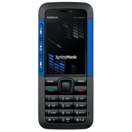 Nokia 5310 XpressMusic Unlocked Cellular Phone with GSM Technology, USA Version, Blue