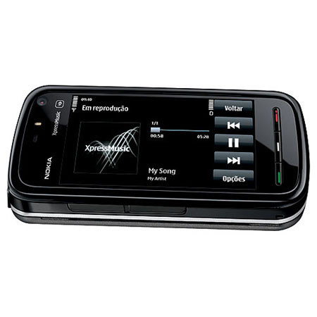 Nokia 5800EX XpressMusic Unlocked Cellular Phone, Black
