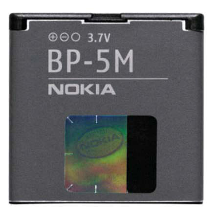 Nokia BP-5M Li-Polymer 900mAh Standard Battery for Nokia 8600/ 7390 / 5700 Cellular Phone