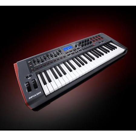 Novation IMPULSE 49 MIDIキーボード Novation Impulse 49 49-key Keyboard Controller | Sweetwater