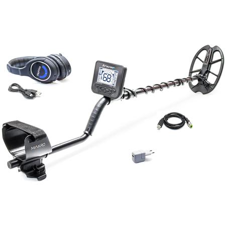 Nokta Kruzer Waterproof Metal Detector with 11x7" DD Search Coil and Wireless Headphones, 14 kHz VLF Frequency