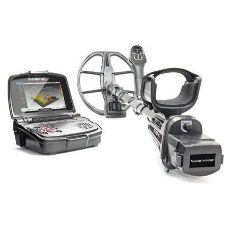 Nokta Invenio Pro Metal Detector, 22x19"/15.5x14"/11x7" DD Coils, 5,14 & 20kHz