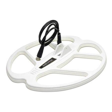 Nokta GR40 15.5x13" Waterproof DD Search Coil for Gold Racer Detector, White