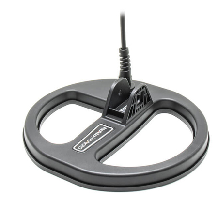 Nokta SP22 8.5" Waterproof DD Search Coil for Simplex+ Metal Detector, Black