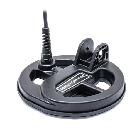 Nokta LG15 6" Waterproof DD Search Coil for The Legend Metal Detector, Black