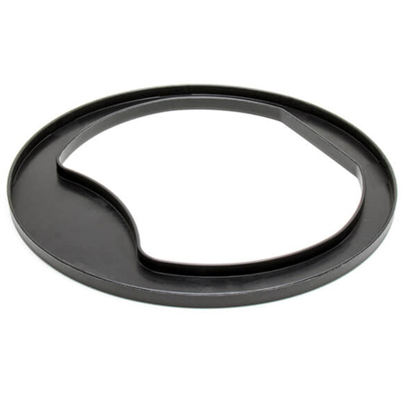 Nokta 8" Search Coil Cover for PulseDive Scuba Metal Detector, Black