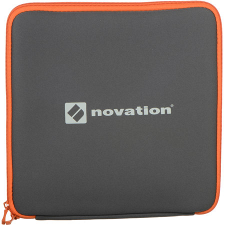 Novation Protective Neoprene Sleeve for Launchpad/Launch Control XL Controller, Black/Orange